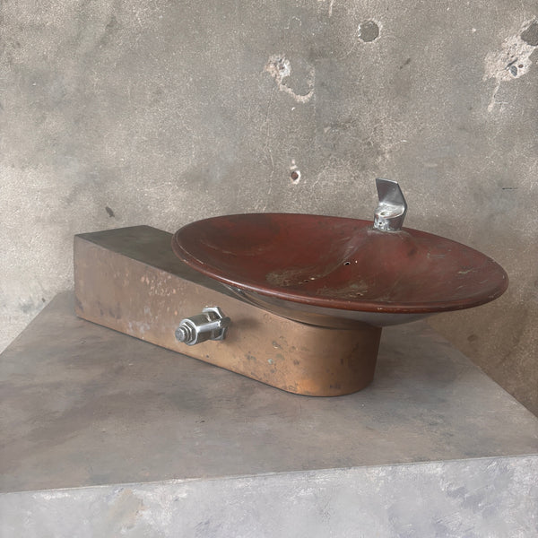 Vintage Modernist Drinking Fountain Product Image