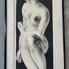 Lithograph of "Girl with Raised Knee" by Hans Erni (1909 - 2015) Switzerland