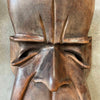 Vintage Set of Oversized Wooden Comedy & Tragedy Masks C.1960s