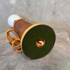 Monterey Furniture Leather Tooled Lamp