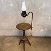 Monterey Furniture Early Lamp Table With Brass Details