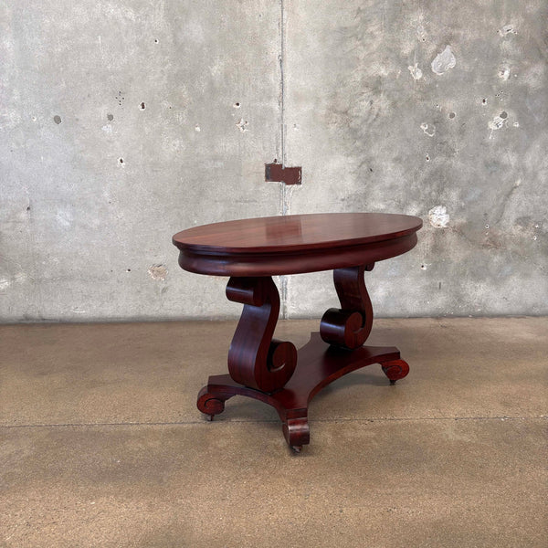 1920's Mahogany Table With Drawer