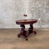 1920's Mahogany Table With Drawer