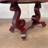 1920's Mahogany Table With Drawer