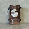 Vintage Brown Hand Painted Studio Pottery Vessel Product Image