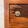 Antique Early 20th Century Armoire Wardrobe w/ Mirror - Comes w/ Key