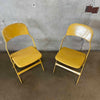 Vintage Metal Folding Chairs