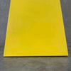 1995 Ikea Yellow Keyhole Shaped Wall Clock Product Image