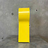1995 Ikea Yellow Keyhole Shaped Wall Clock Product Image