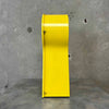 1995 Ikea Yellow Keyhole Shaped Wall Clock Product Image