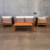 Acacia Wood 4 Person Patio Set by Patiojoy