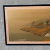 Vintage Japanese Silk Screen Painting
