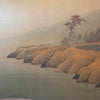 Vintage Japanese Silk Screen Painting