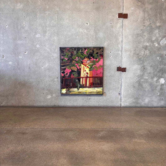 Original Painting On Canvas "Royal Street & New Orleans Avenue" Signed & Dated