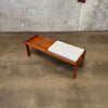 Danish Modern Teak Bench By Komfort - Denmark 1960's