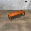 Danish Modern Teak Bench By Komfort - Denmark 1960's