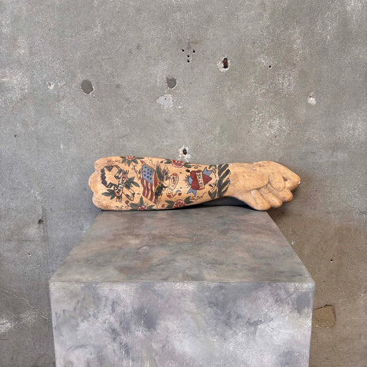 Hand Painted Fist/Arm Tattoo Decor (Father)