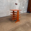 Mid Century Modern Josef Frank Style Teak Table / Magazine Rack