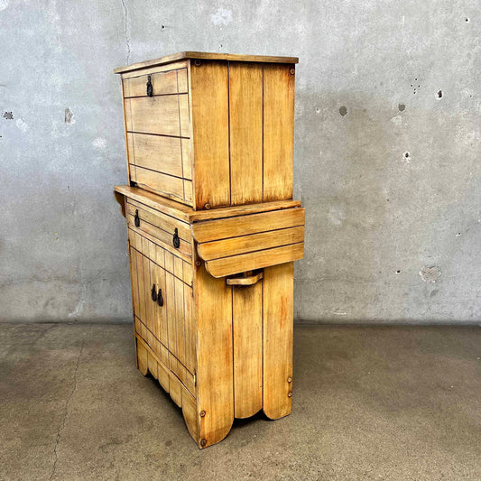 Monterey Style Imperial Cabinet / Hutch