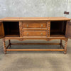 Antique Spanish Revival Sideboard/ Credenza By McClellan MFG Co.