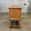 Antique Spanish Revival Sideboard/ Credenza By McClellan MFG Co.