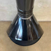 Vintage Mid Century Modern Black Porcelain Enamel Finish Preway Fireplace