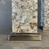 Pair of Abalone Shell Mosaic Table Lamps **NEW LAMPSHADES** Product Image