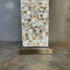 Pair of Abalone Shell Mosaic Table Lamps **NEW LAMPSHADES** Product Image