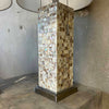 Pair of Abalone Shell Mosaic Table Lamps **NEW LAMPSHADES** Product Image