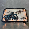 Custom Made Light Up Motorcycle Workshop Sign Product Image