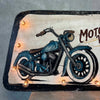 Custom Made Light Up Motorcycle Workshop Sign Product Image