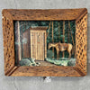 Vintage Cholla Wood Frame w/ Western Painting Product Image