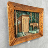 Vintage Cholla Wood Frame w/ Western Painting Product Image