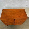 Mid Century Modern Danish Teak Side Cabinet Credenza Made in Denmark by Hans Olsen