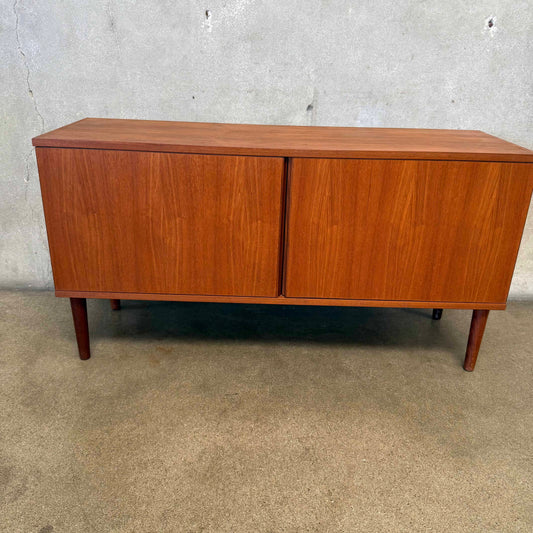 Mid Century Modern Teak Credenza Made in Denmark by Hans Olsen