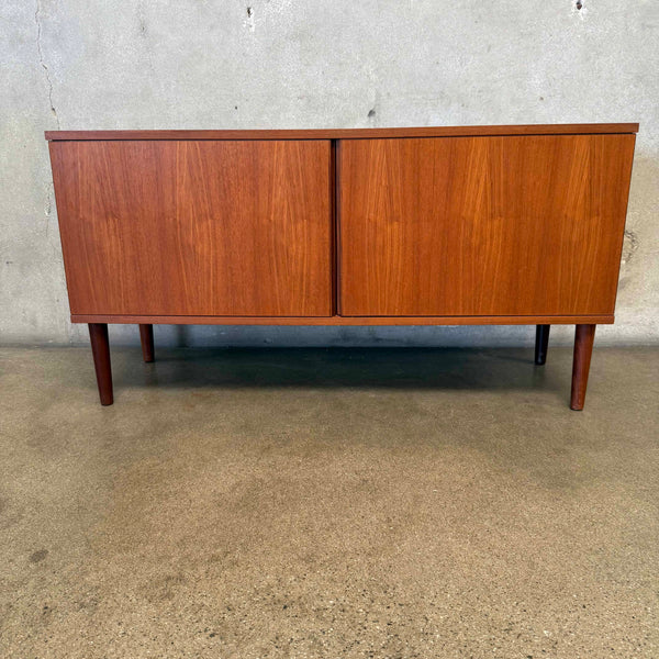 Mid Century Modern Teak Credenza Made in Denmark by Hans Olsen