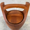 Mid Century Modern Teak Ice Bucket by Dansk Denmark