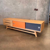 Modway Modern Concourse Wood Console in Natural Wood