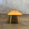 1950's Solid Birch Japanese Bench/Table in the Style of P. McCobb