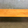 1950's Solid Birch Japanese Bench/Table in the Style of P. McCobb