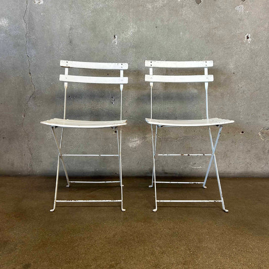 Pair of Vintage Folding Chairs