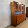 Mid Century Modern Walnut Hutch/ Credenza Product Image