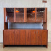 Mid Century Modern Walnut Hutch/ Credenza Product Image