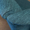 Vintage Teal Blue Maharam Fabric Mid Century Dux of Sweden Sofa