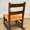 Antique Mission Style Childs Rocking Chair Product Image