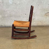 Antique Mission Style Childs Rocking Chair Product Image
