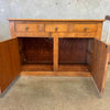 Vintage Farmhouse Solid Pine Credenza - HOLD