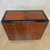 Drexel 1940s-1950s Art Deco Rolling Server/Bar Cabinet