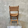 Mid Century Modern Folding Game Table Chair Made in Yugoslavia #2