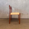 Vintage Mid Century Modern Stamped Moller Side Chair